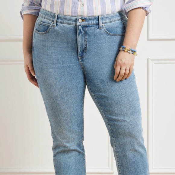 Talbots | Straight Leg High Waist Jeans - Picture 1 of 6